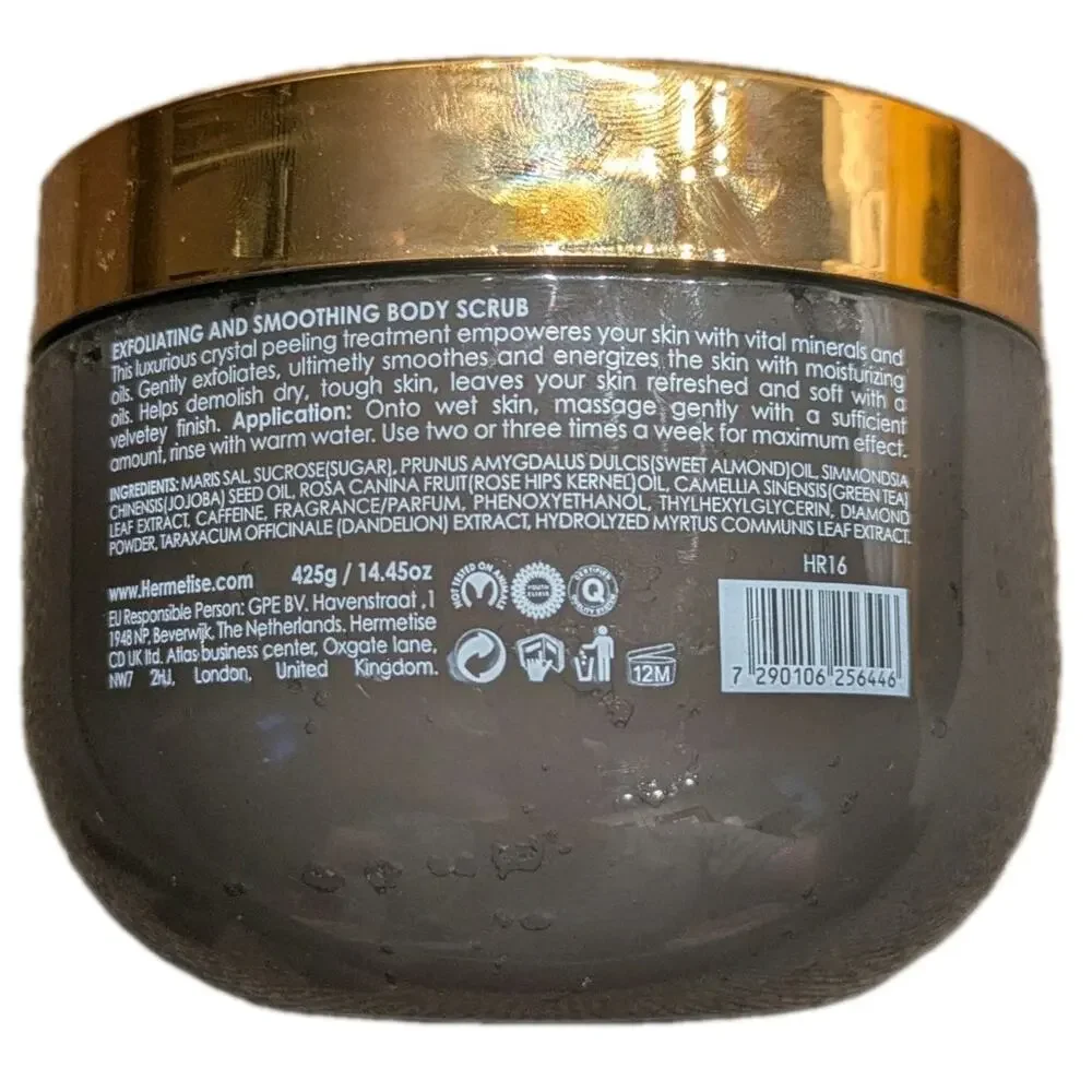 Mejor Exfoliante Para Piel Suave Hermetise Professional Exfoliating Body Scrub